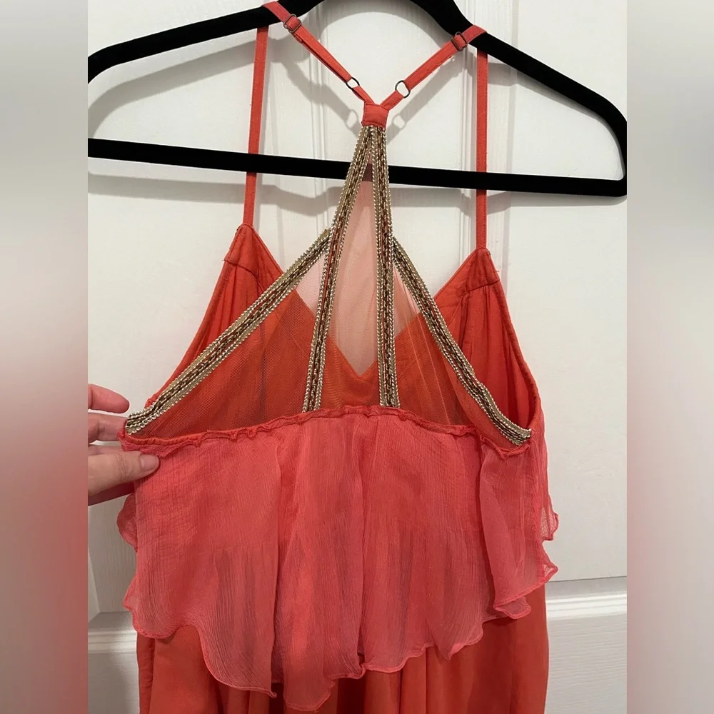 Free People One Enchanted Evening Open Back Beaded Dress S/P - Picture 3 of 13